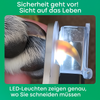 2-in-1 Krallenschere und -Schleifer mit LED