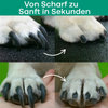 2-in-1 Krallenschere und -Schleifer mit LED