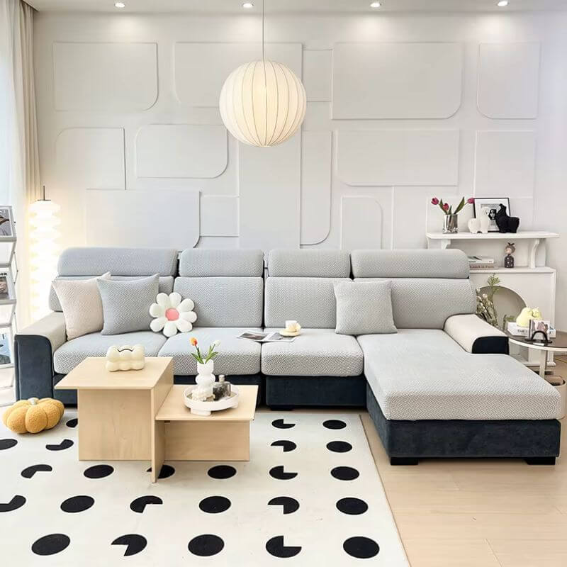 Haustierfeste Stretch-Sofabezüge – Schutz vor Pfoten, Fell & Kratzern