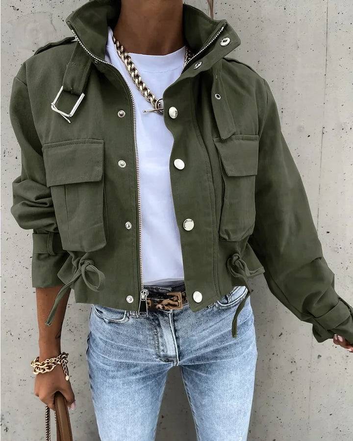Saskia™ | Frühlingsjacke mit Taschen