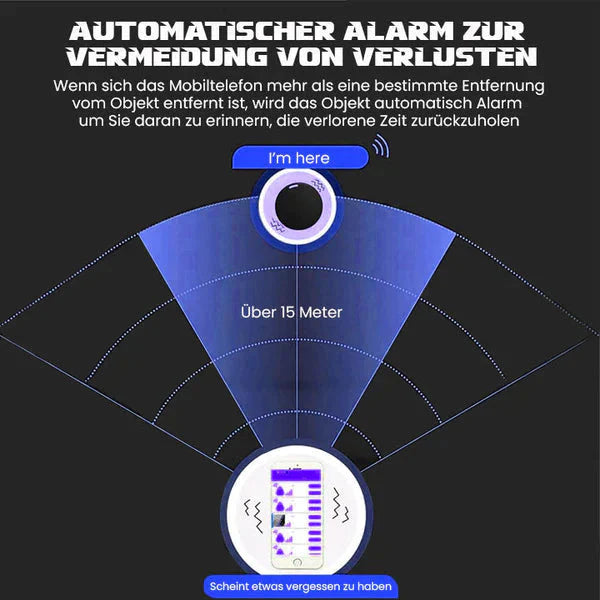 1+1 GRATIS | Mini Magnetischer GPS-Tracker – Bleiben Sie verbunden &amp; sicher