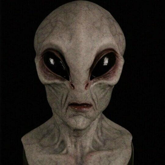 Alien Lustiger Maske 3