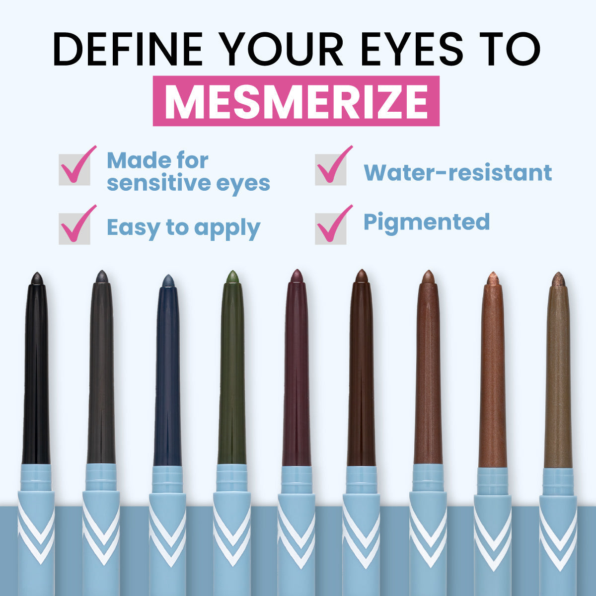 PrimeEyes Glide™ | Langanhaltender Eyeliner mit sanfter Textur