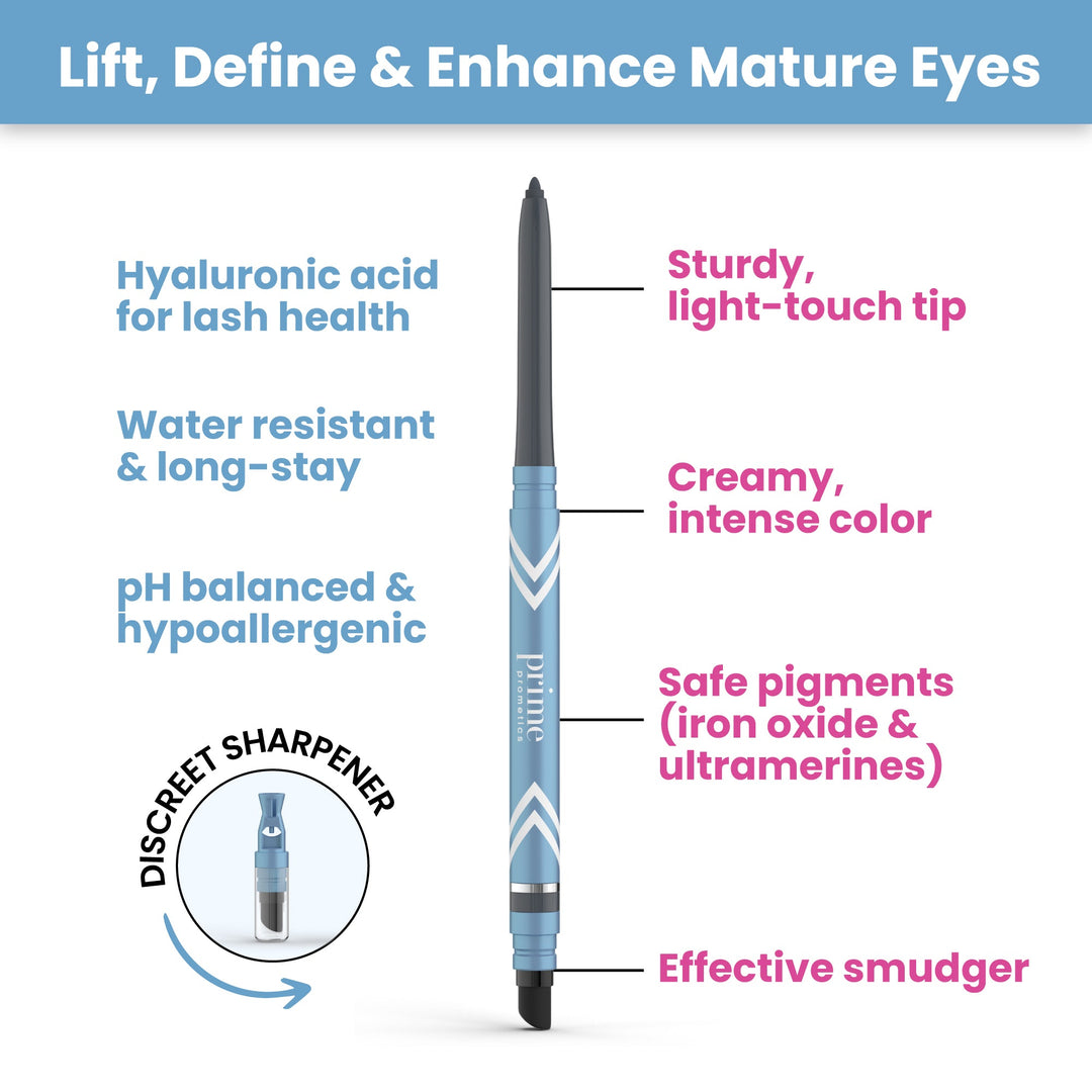 PrimeEyes Glide™ | Langanhaltender Eyeliner mit sanfter Textur