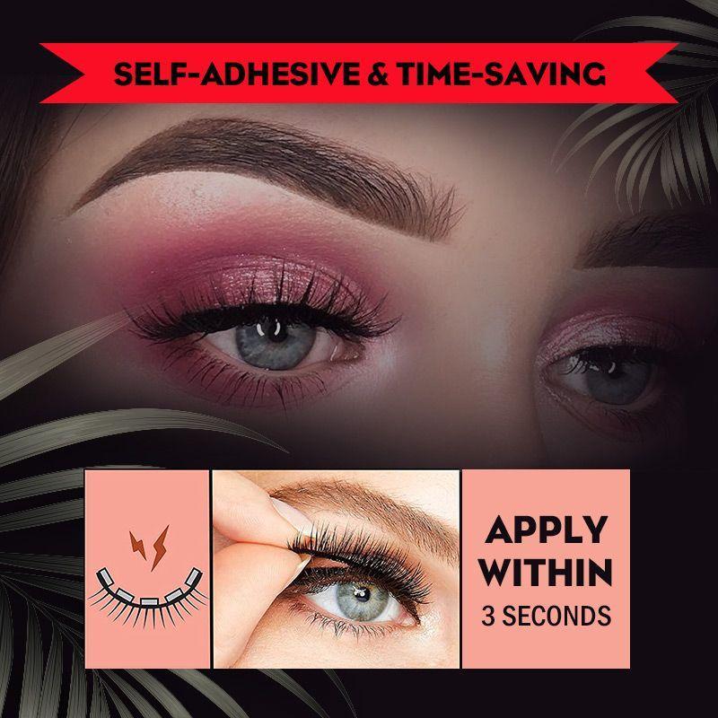 Ree™ | Wiederverwendbare selbstklebende und waschbare falsche Wimpern