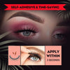 Ree™ | Wiederverwendbare selbstklebende und waschbare falsche Wimpern