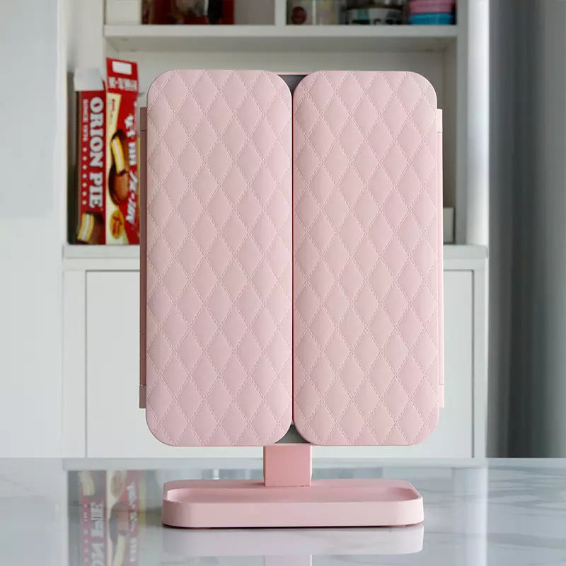 Faltbarer LED Make-up-Spiegel