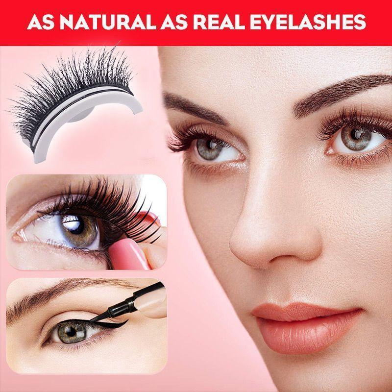 Ree™ | Wiederverwendbare selbstklebende und waschbare falsche Wimpern