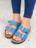 Olivia™ | Damensandalen mit 2 Schnallen