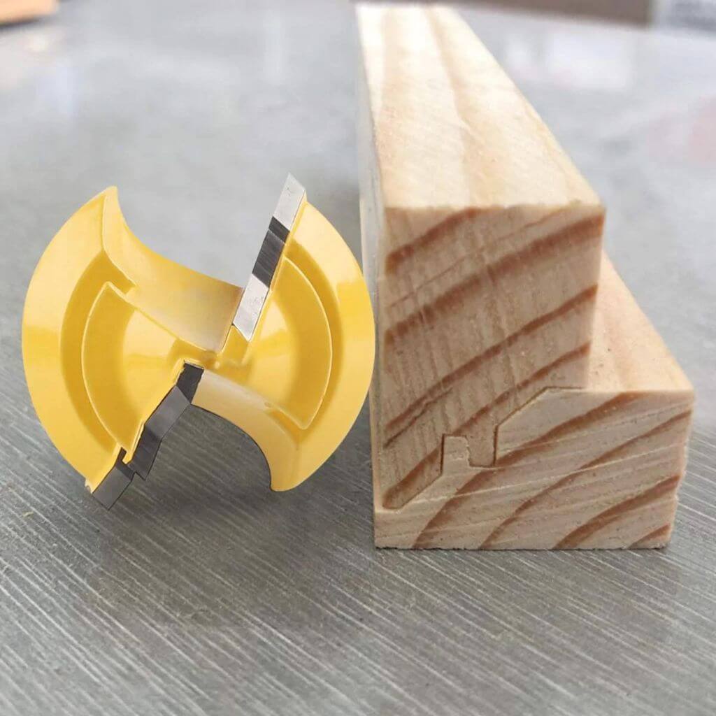 LockCut™ | Gehrungsfräser mit 45-Grad-Verriegelung – 1/2"-Schaft