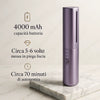 Soavia™ HeatSilk 2F — 2-in-1 tragbarer Glättkamm und –bürste, Salon-Effekt