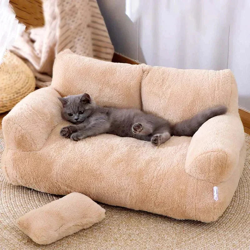 CalmiNest™ – Luxus Wohlfühlsofa für Haustiere