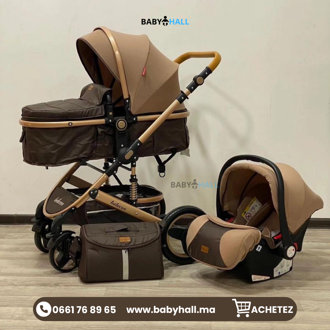 Kinderwagen 3-in-1 + Maxi Cosi und Tasche - Im Sonderangebot