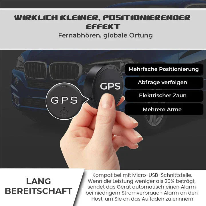 1+1 GRATIS | Mini Magnetischer GPS-Tracker – Bleiben Sie verbunden &amp; sicher