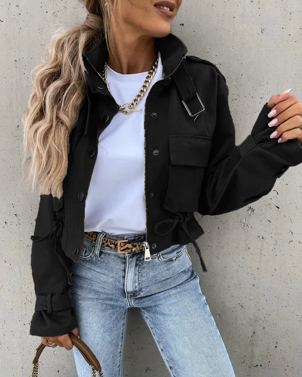 Saskia™ | Frühlingsjacke mit Taschen