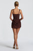 Zarah – Das Drapierte Korsett Minikleid