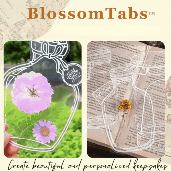 BlossomTabs™ - Perfekt für Bücherliebhaber