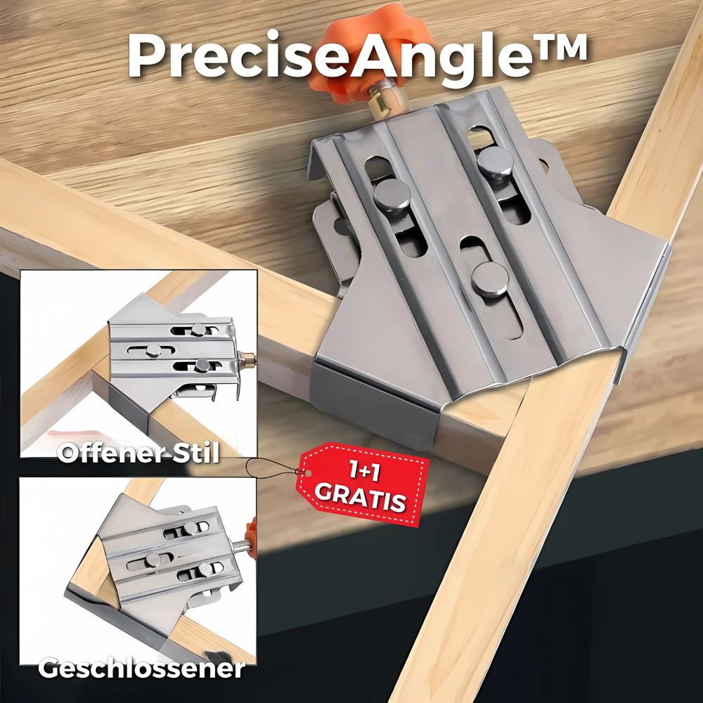 1+1 GRATIS | Precise Angle™ - Edelstahl-Eckschellen