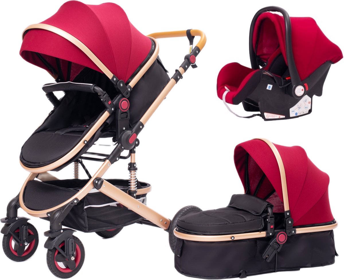 Kinderwagen 3-in-1 + Maxi Cosi und Tasche - Im Sonderangebot