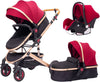 Kinderwagen 3-in-1 + Maxi Cosi und Tasche - Im Sonderangebot