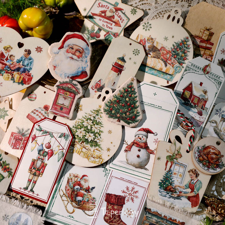 Koli Frohe Weihnachten 2024 Aufkleber zum Aufkleben