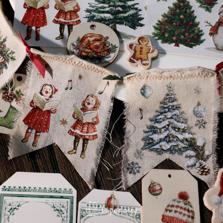 Koli Frohe Weihnachten 2024 Aufkleber zum Aufkleben