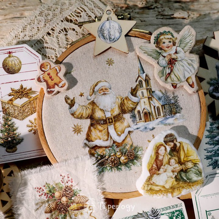 Koli Frohe Weihnachten 2024 Aufkleber zum Aufkleben