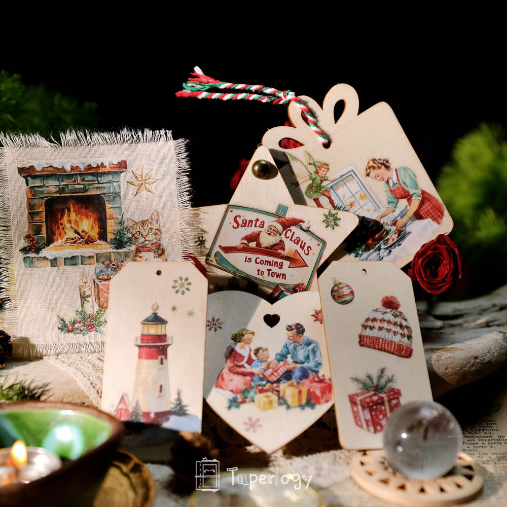 Koli Frohe Weihnachten 2024 Aufkleber zum Aufkleben