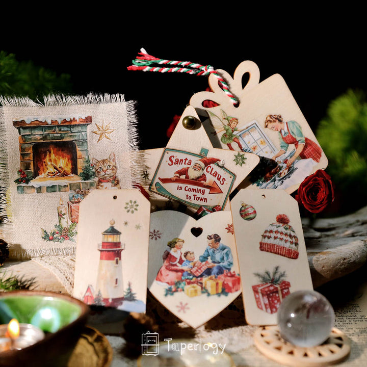 Koli Frohe Weihnachten 2024 Aufkleber zum Aufkleben
