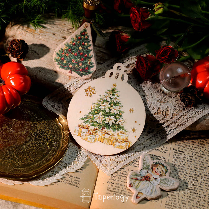 Koli Frohe Weihnachten 2024 Aufkleber zum Aufkleben