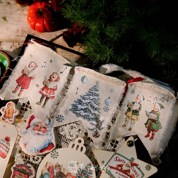 Koli Frohe Weihnachten 2024 Aufkleber zum Aufkleben