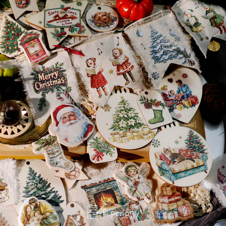 Koli Frohe Weihnachten 2024 Aufkleber zum Aufkleben