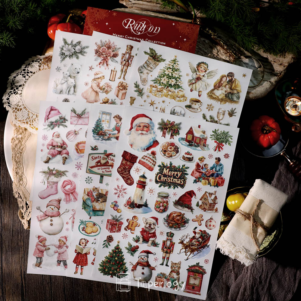 Koli Frohe Weihnachten 2024 Aufkleber zum Aufkleben