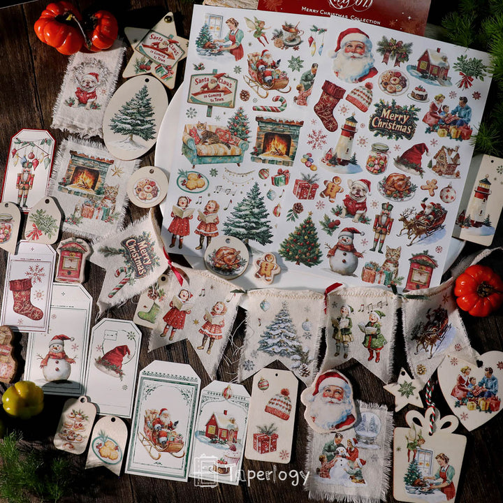 Koli Frohe Weihnachten 2024 Aufkleber zum Aufkleben