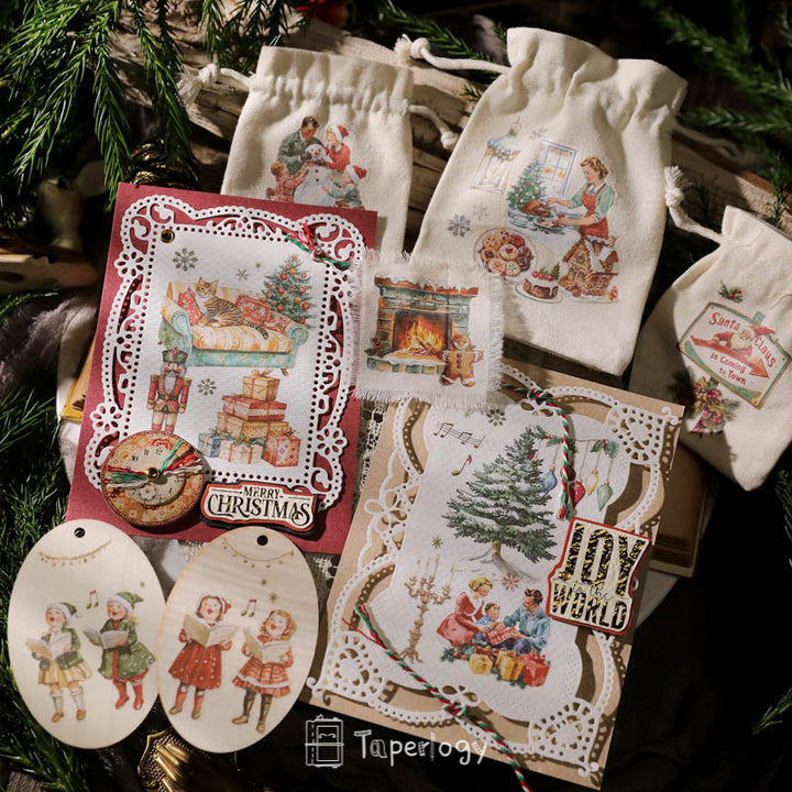 Koli Frohe Weihnachten 2024 Aufkleber zum Aufkleben