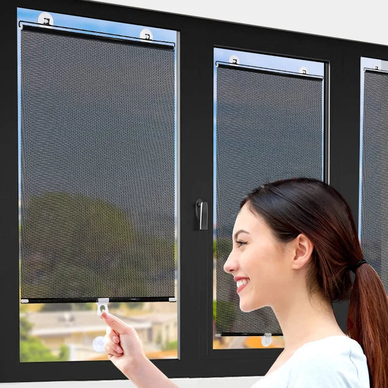 SmartShade™ – UV-Schutzrollo zum Ankleben