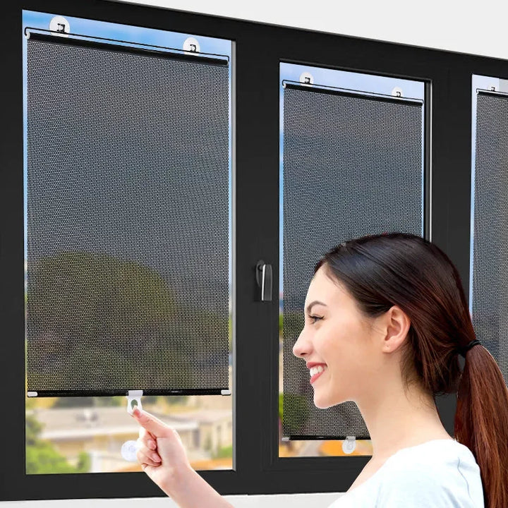 SmartShade – UV-Schutzrollo zum Ankleben