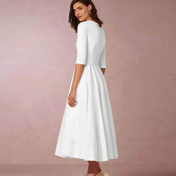 Azmira – Elegantes A-Linien-Midikleid