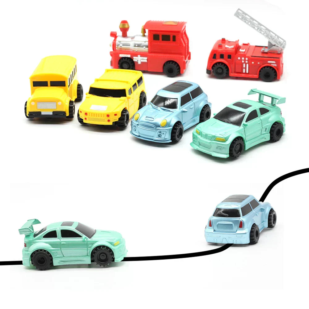 Das magische Auto, das Ihren Zeichnungen wie von Zauberhand folgt