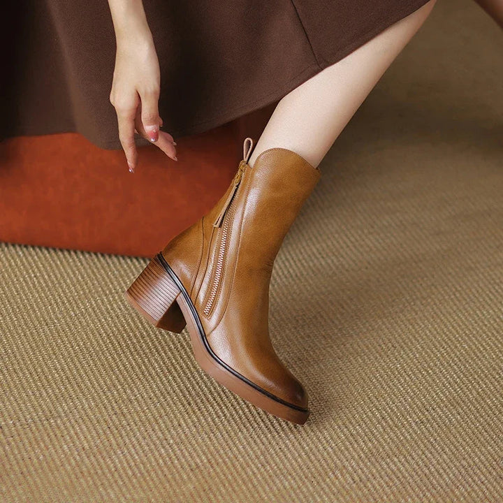 Dionne| Lederstiefeletten