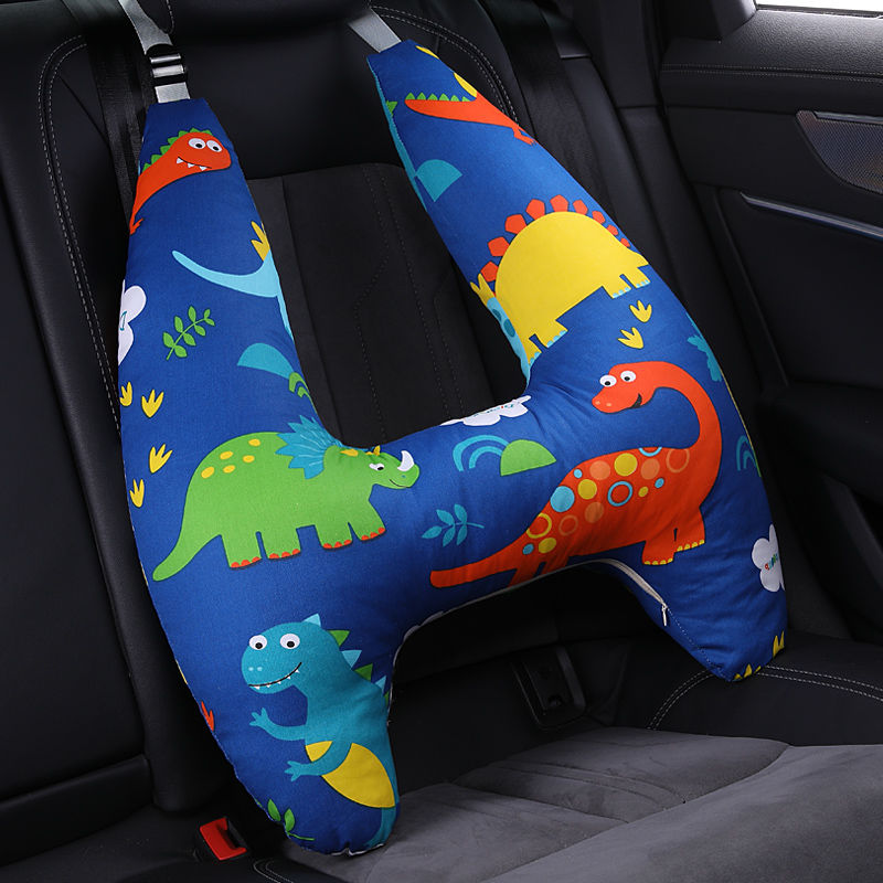 KinderReiseKissen – Ergonomisches Nackenkissen mit Sicherem Halt für unterwegs