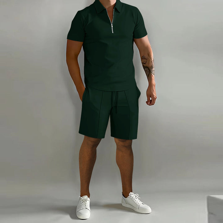 Polo-Set mit kurzer Hose