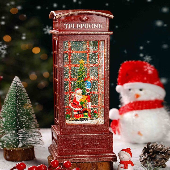 LED-beleuchteter Weihnachtslaterne mit Drehfunktion – Früher Weihnachtsverkauf