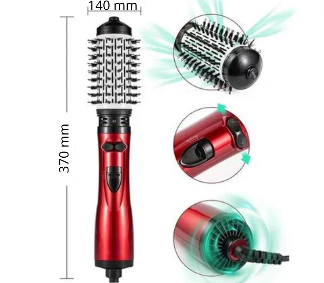 HairMaster™ | 3-in-1-Stylingbürste – mühelos glätten, locken und trocknen
