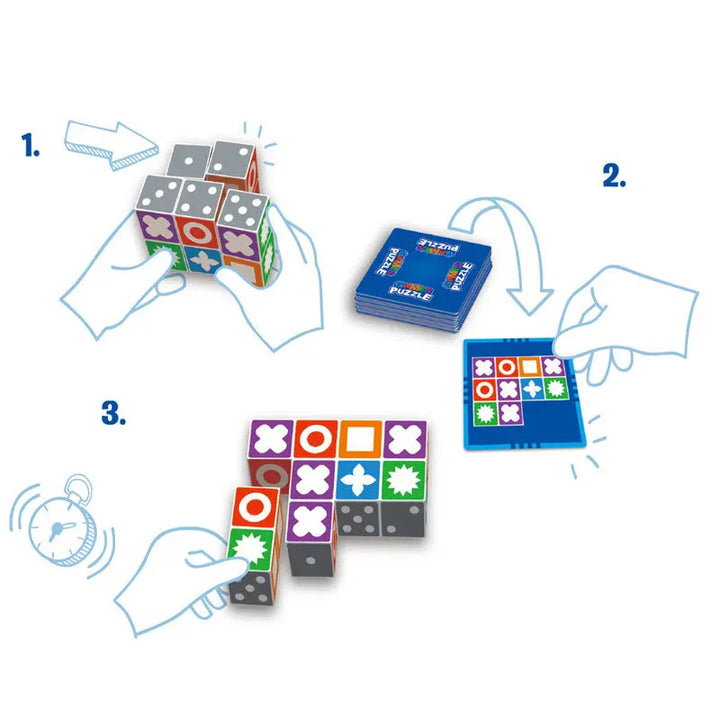 Gehirnförderndes Puzzle-Spiel für Kinder – Spaß &amp; Bildung