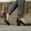 Victoria's™ - Vintage Eleganz Leder Heels