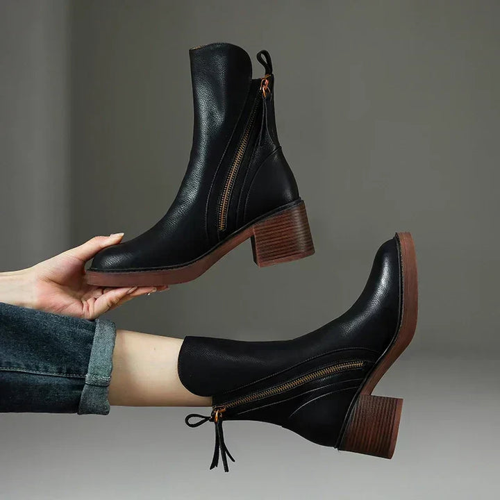 Dionne| Lederstiefeletten