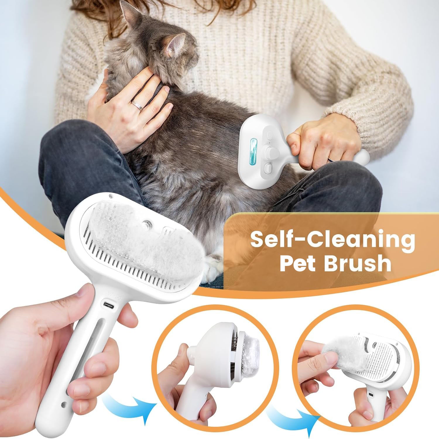 Pawlish™ | Tierpflegebürste