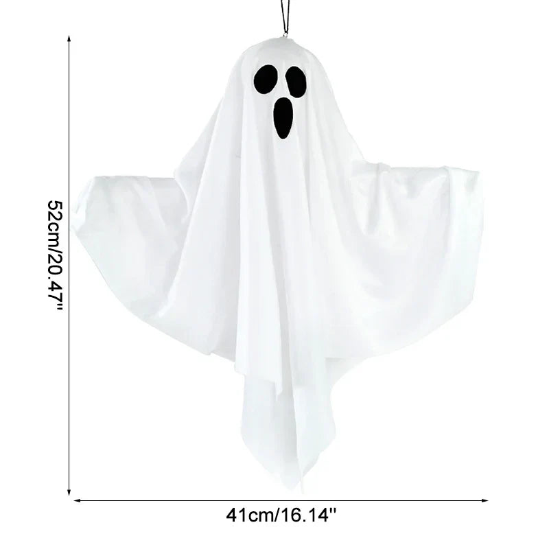 Halloweengehängte Horror-Requisiten mit Lichtern