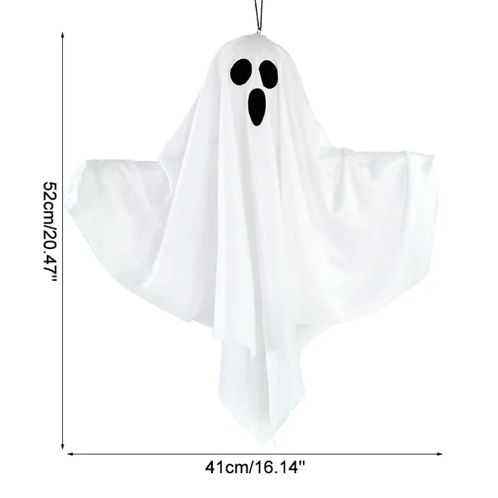 Halloweengehängte Horror-Requisiten mit Lichtern